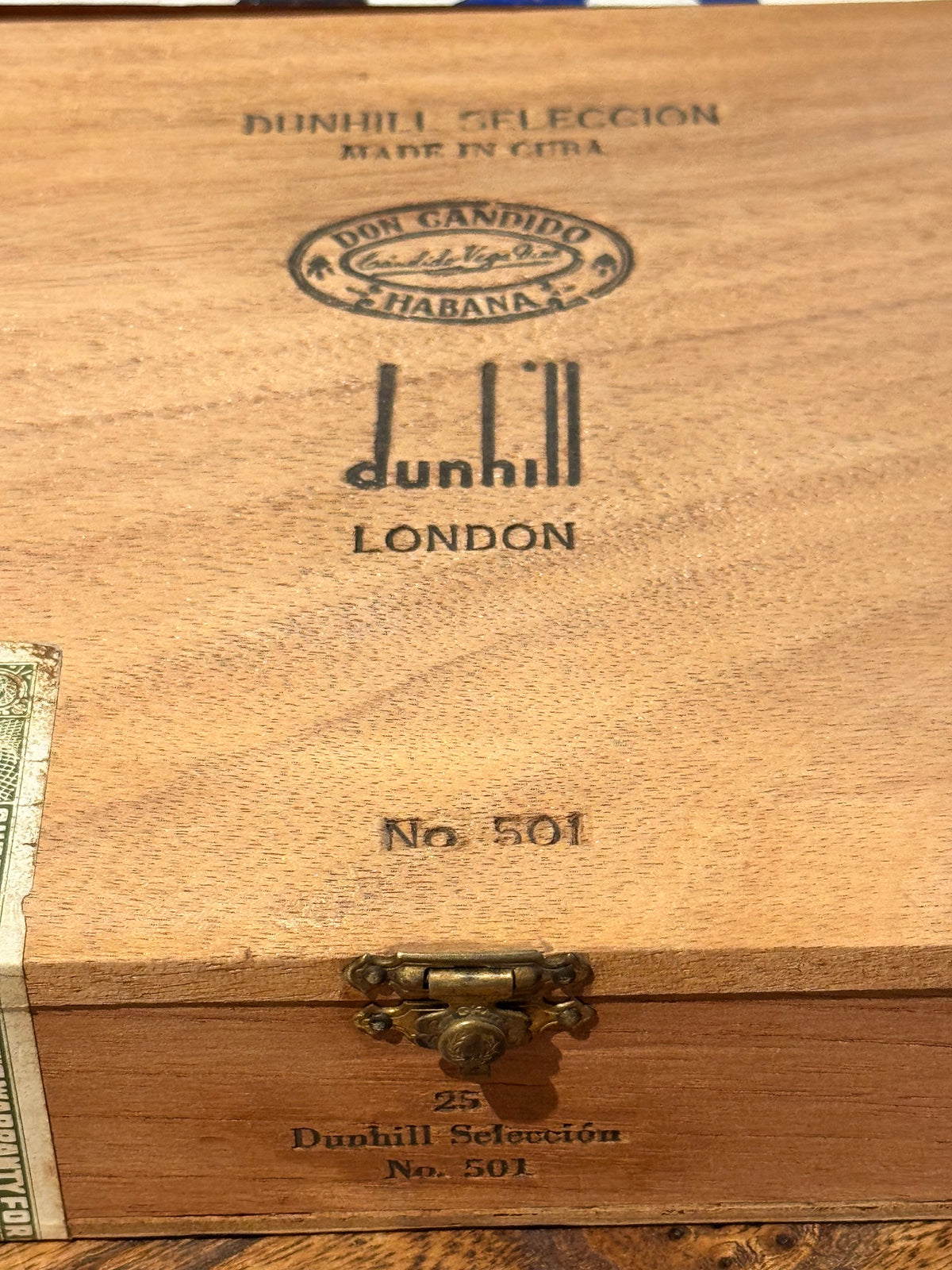 登喜路堂·坎迪多 DON CÁNDIDO Dunhill Selección  ·  No. 501